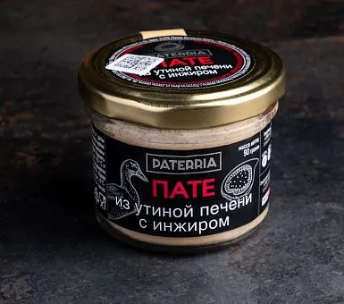 Пате из утиной печени с инжиром, 90 гр